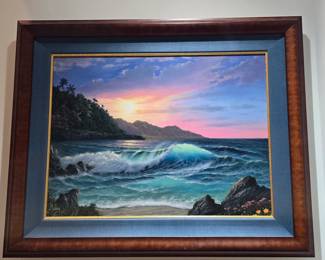 Painting by Anthony Casay - (1942-2010) - 25" x 30"