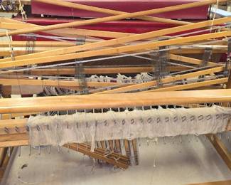 Vintage large wooden Loom