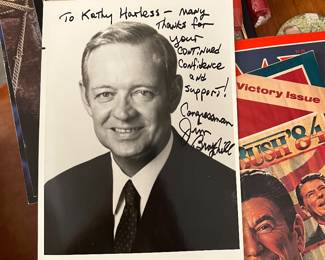 Autographed Jim Broyhill