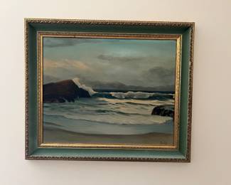 Original Frederick Becker Seascape