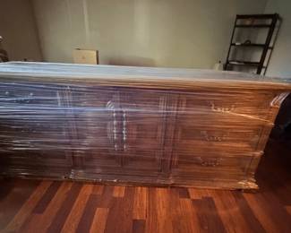 Vintage Wood Dresser