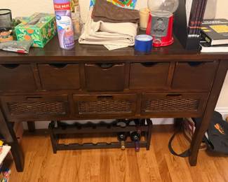 Wooden Console Table