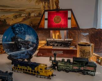 Lionel lamp, Lionel trains