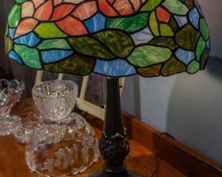 Tiffany style lamp