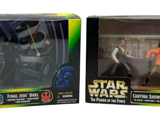 3059 - Star Wars POTF Jedi Duel Cantina Showdown IOB