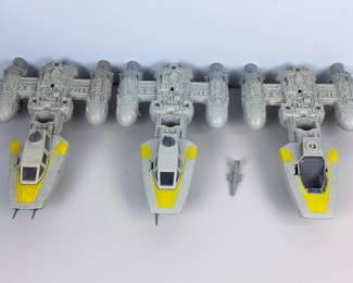 3506 - Star Wars ROTJ Y-Wing Fighter x3 for Parts