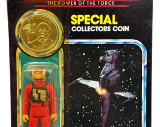 3167 - Star Wars POTF B-Wing Pilot 92 Back Sealed Card 7