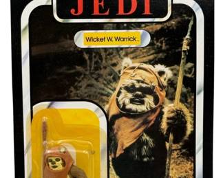 3109 - Star Wars ROTJ Wicket W. Warrick 79 Back Sealed