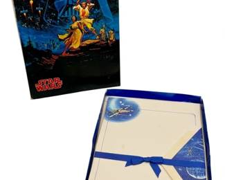 3077 - Two 1977 Star Wars Stationery Sets Complete