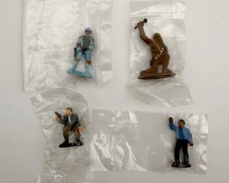 3564 - Star Wars Micro Boba Fett Han Solo Sealed Lot 5