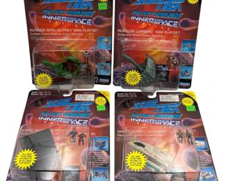 3807 - 4 Star Trek Playmates TNG InnerSpace Sealed
