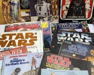 3091 - Large Collection of Star Wars Books