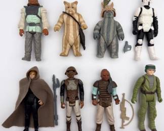 3522 - Star Wars ROTJ Luke Lando Biker Scout Rebel Lot