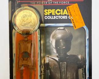 3002 - Star Wars POTF EV-9D9 Sealed on Card Last 17