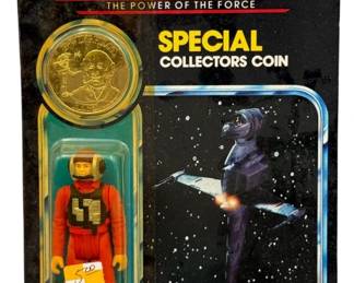 3166 - Star Wars POTF B-Wing Pilot 92 Back Sealed Card 6