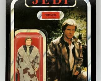 3099 - Star Wars ROTJ Han Solo 77 Back Sealed