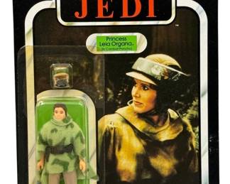 3103 - Star Wars ROTJ Princess Leia Organa 77 Back Sealed