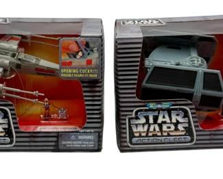 3061 - 2 Micro Machines X-Wing Starfighter & Darth Vader