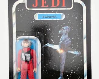 3570 - Star Wars ROTJ B-Wing Pilot 79 Back Sealed Card 1