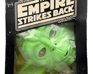 3128 - Ben Cooper Star Wars Yoda Mask & Costume Sealed