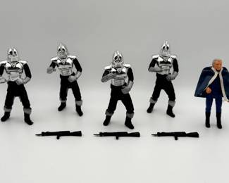 3624 - Battlestar Galactica 4 Cylon Commanders Adama Lot