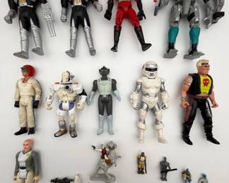 3615 - Voltron Star Trek Bone Brigade Evel Knievel Lot