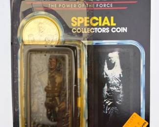 3000b - Star Wars POTF Han Solo Carbonite Last 17 Sealed
