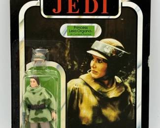 3092 - Star Wars ROTJ Princess Leia Organa 77 Back Sealed