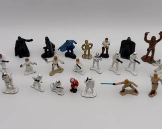 3568 - Star Wars Micro Stormtrooper C-3PO Leia Lando Lot
