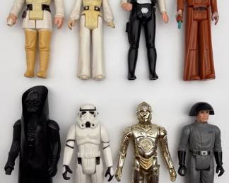 3515 - Star Wars Luke Leia Han Obi-Wan Darth Vader Lot