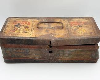 3623 - Disney Mickey Mouse Tool Box 1930s Vintage