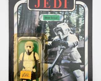 3586 - Star Wars ROTJ Biker Scout 77 Back Sealed Card 5