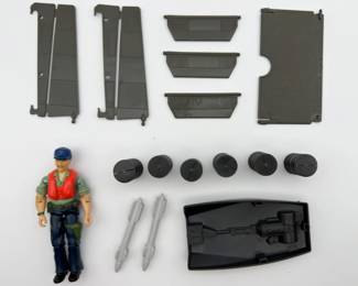 3603 - GI Joe Killer Whale Parts Lot Depth Charge Cutter