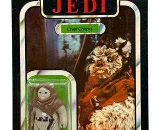 3095 - Star Wars ROTJ Chief Chirpa 65 Back Sealed
