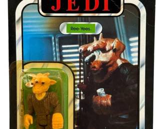 3117 - Star Wars ROTJ Ree-Yees 65 Back Sealed