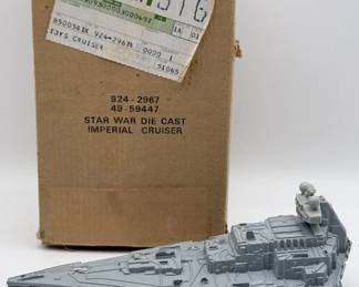 3554 - Star Wars Imperial Cruiser Mail Away Die Cast Box