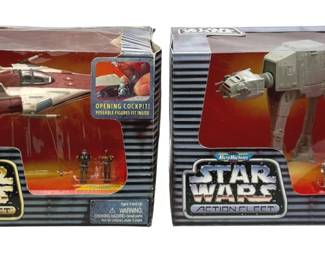 3060 - 2 Micro Machines A-Wing Starfighter & At-At Sealed