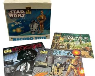 3075 - Star Wars Record Tote & Read-Along Records