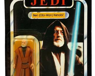 3111 - Star Wars ROTJ Ben (Obi-Wan) Kenobi 77 Back Sealed