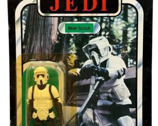 3168 - Star Wars ROTJ Biker Scout 77 Back Sealed Card 1