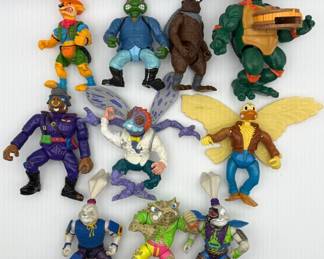 3610 - TMNT Ace Duck Baxter Stockman Usagi Raphael Lot