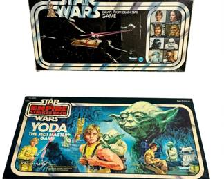 3154 - Vintage Star Wars & ESB Board Games Complete