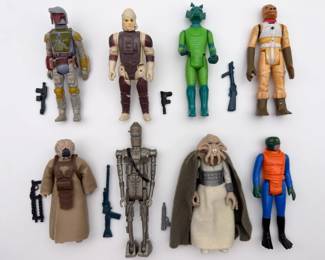 3531 - Star Wars Boba Fett IG-88 Greedo 4-Lom Bossk Lot