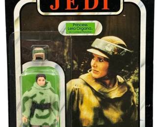 3118 - Star Wars ROTJ Princess Leia Organa 77 Back Sealed