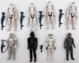 3529 - Star Wars ESB Taiwan Darth Vader Snowtrooper Lot
