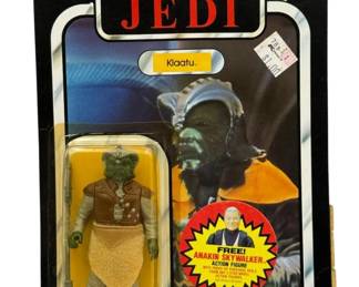 3107 - Star Wars ROTJ Klaatu 77 Back Sealed