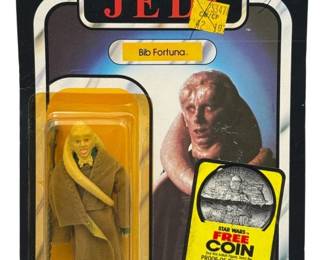 3116 - Star Wars ROTJ Bib Fortuna 77 Back Sealed