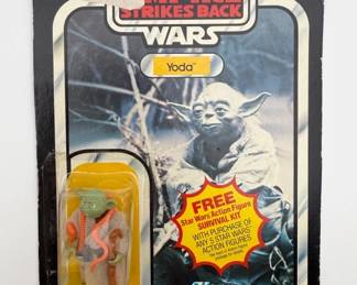 3017 - Star Wars ESB Yoda Orange Snake 41 Back Sealed