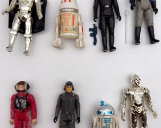 3523 - Star Wars R2-D2 C-3PO B-Wing Pilot General Madine