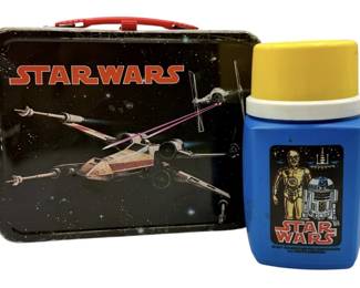 3055 - 1977 Star Wars Metal Lunchbox & Thermos